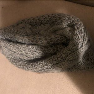 Knit neck scarf
